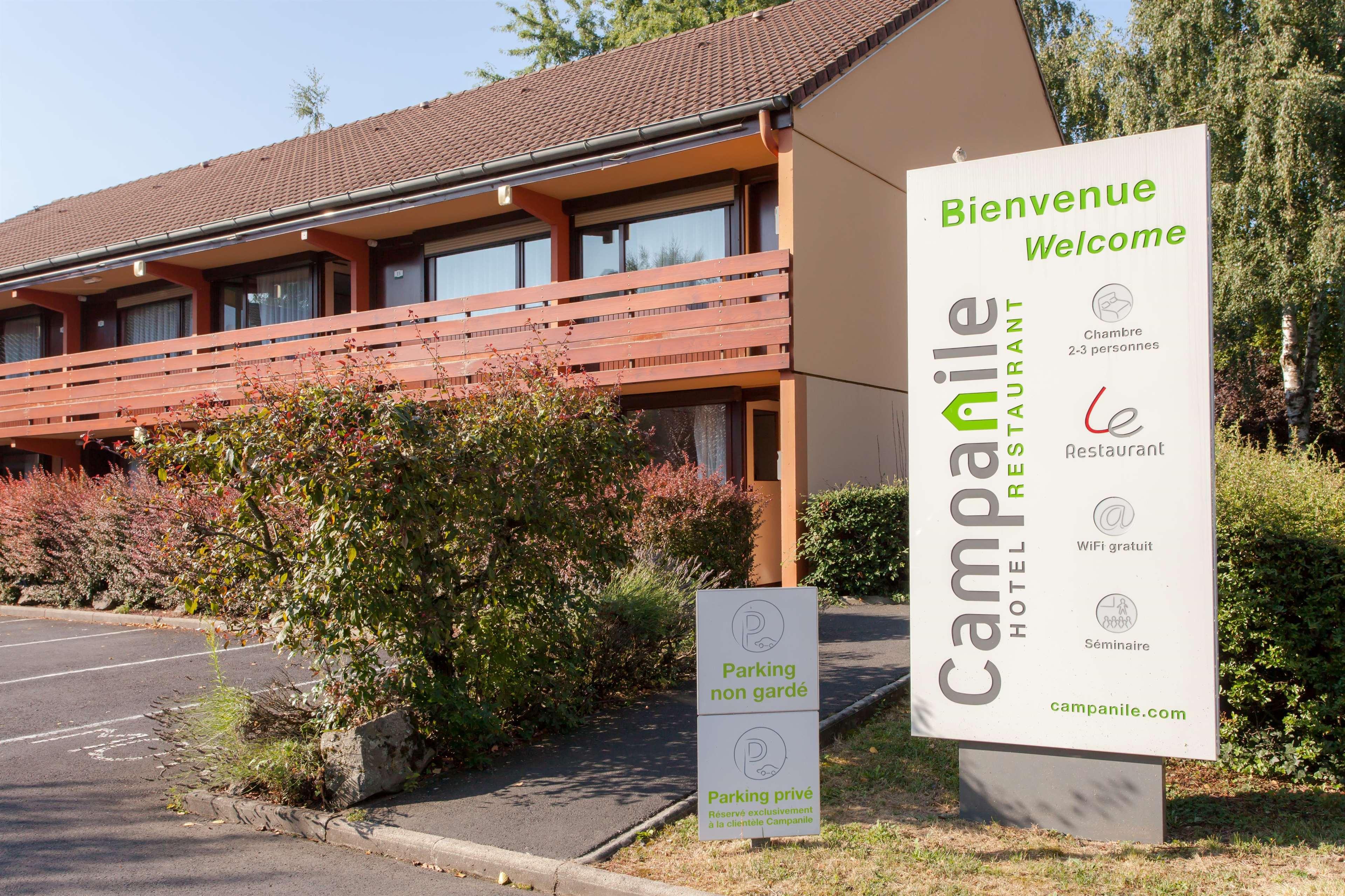 Hotel Restaurant Campanile Aurillac Exterior photo